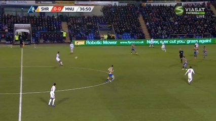 0-1 Chris Smalling Goal HD - Shrewsbury 0-1 Manchester United 22.02.2016 HD