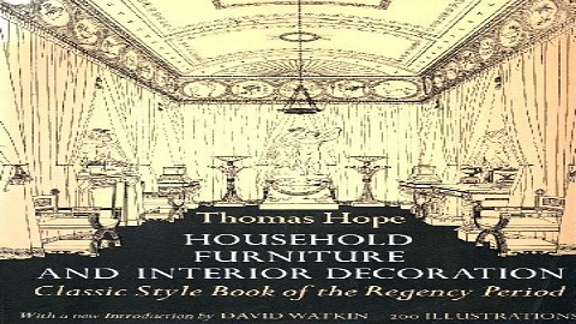 Read Household Furniture And Interior Decoration Classic Style Book Of The Regency Period Ebook