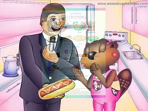 Learn Junk Food Names (Clip) - ESL School Learning Video