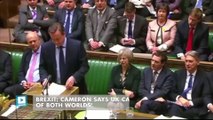 Brexit: Cameron says UK can have 'best of both worlds'