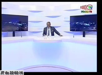Journal de 20h TVCongo du Lundi 22 février 2016 -By Congo-Site