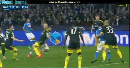 Gianluigi Donnarumma BIG Save | Napoli - AC Milan 22.02.2016 HD