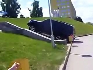 На Крузаке по лестнице !