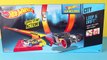 Hot Wheels with Batman Batcycle, Disney Cars and Percy on Loop and Drift Track Set