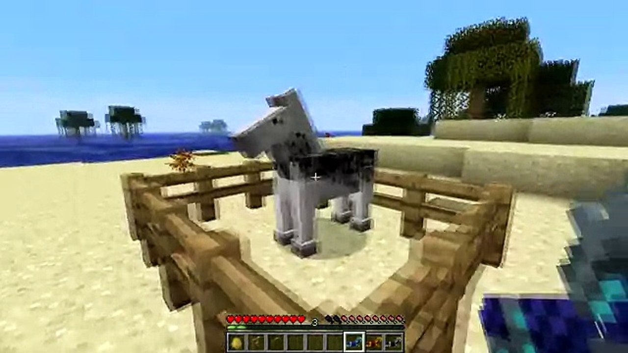 Minecraft Horses How to Craft Horse Armor Minecraft 1.8 video