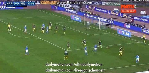 Super Goal by Lorenzo Insigne - Napoli 1-0 AC Milan - Serie A - 22.02.2016 HD