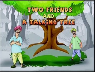 The Two Friends And A Talking Tree | Cartoon Channel | Famous Stories | Hindi Cartoons