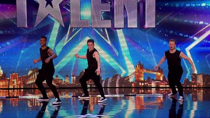 Martial arts act Synergy have some timing issues! - Britain's Got More Talent 2015