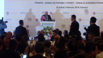 Türkiye-Somali İş Forumu - Ekonomi Bakanı Elitaş