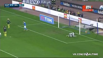 Lorenzo Insigne Goal - Napoli 1 - 0 AC Milan - 22-02-2016