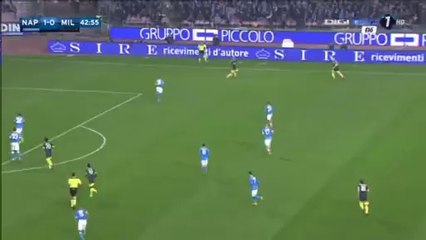 1-1 Giacomo Bonaventura | Napoli - AC Milan 22.02.2016 HD