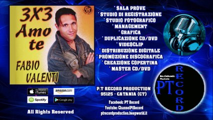 Fabio Valenti - 3x3 Amo Te (Playlist Interattiva) (Full Album)