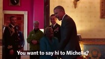 106 Year Old Woman Gets to Meet President Obama