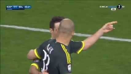 Giacomo Bonaventura Goal HD - Napoli 1-1 AC Milan - 22-02-2016 -