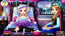Disney Frozen Compilation Movie - Elsa , Anna and Olaf Flu Doctor - Baby Videos Games For Kids