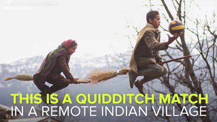These Kids Are 'Playing' Quidditch In A Remote Indian Village