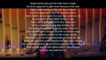 Badal & Kajal Party Night lyrics Latest Punjabi Song 2016 - YouTube