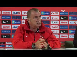 Terim'den İrlanda maçı öncesi açıklamalar