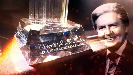 The Vincent J. McMahon Legacy of Excellence Award will be presented tonight on Raw