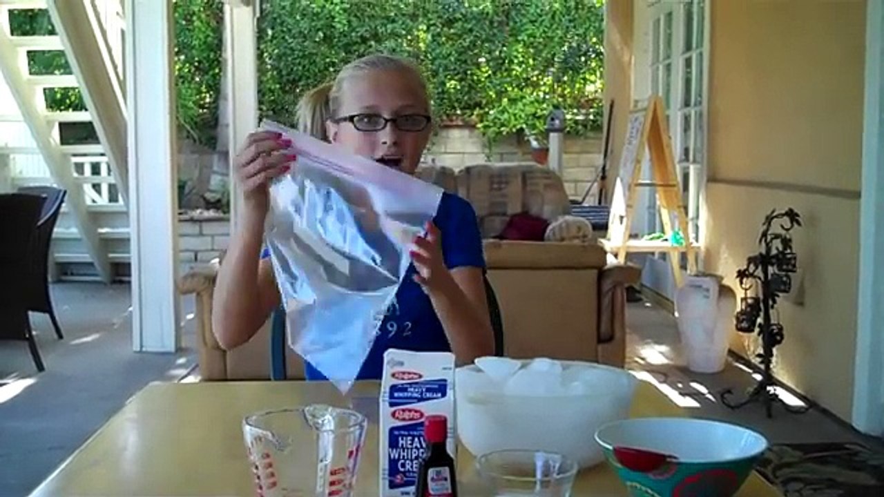 Jenna Makes Ice Cream!