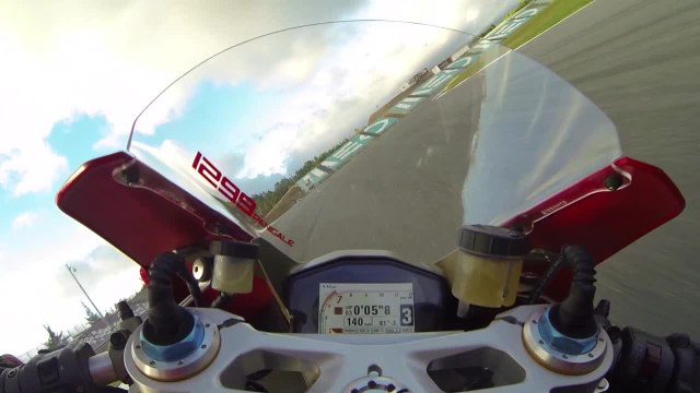 Onboard the Ducati 1299 Panigale S at Portimao