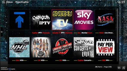 The Best New Kodi Build from StreamTVUK with 2 great IPTV addons. Feb 2016