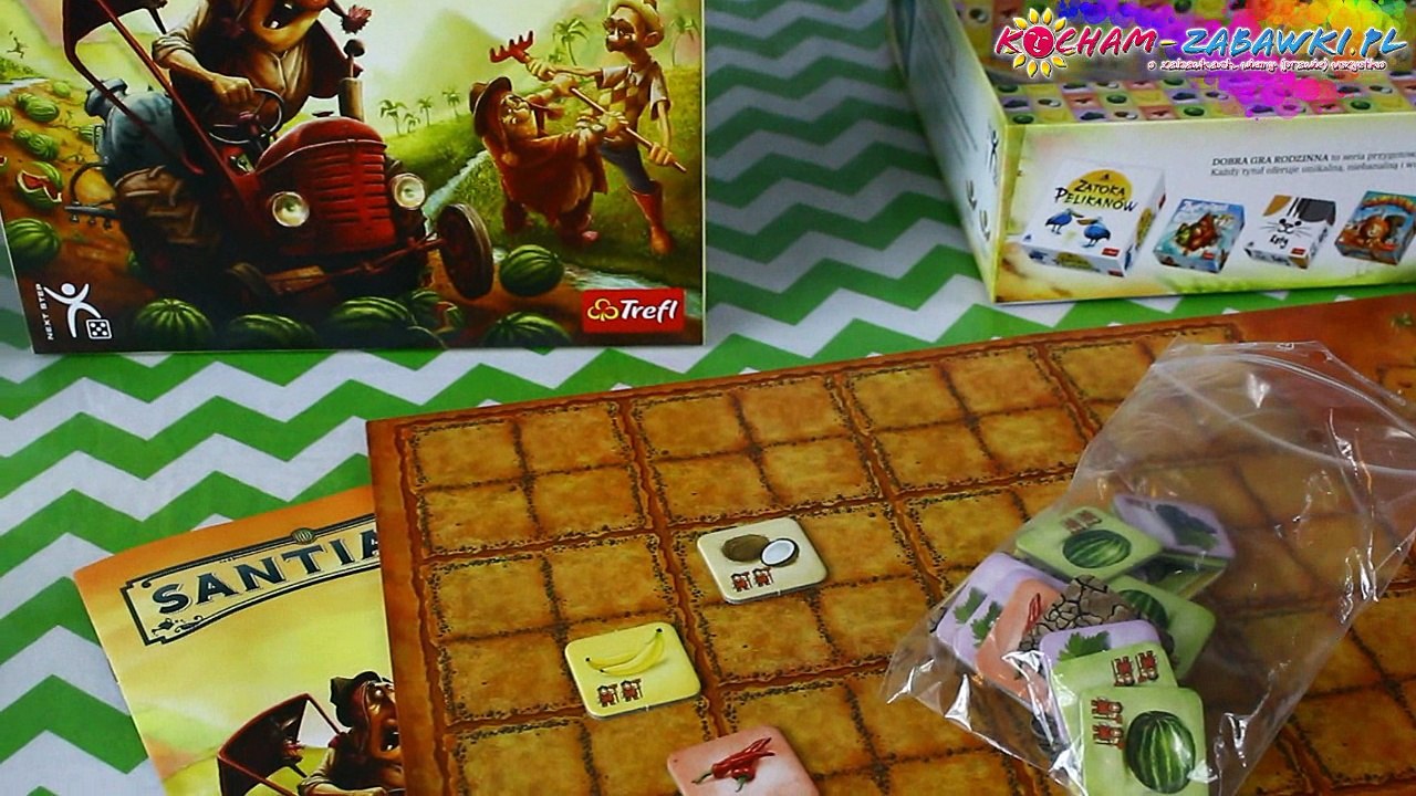 Trefl - Santiago Board Game / Gra Planszowa Santiago - 01297 - Recenzja