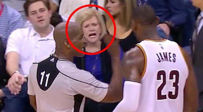 OKC Fan Taunts LeBron James, Tells Him to “Suck It Up”