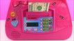 Barbie Shop n Save Electronic Purse Bank Saving Real Money Dollars and coins Unboxing