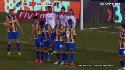 All Goals - Shrewsbury Town 0-3 Manchester United 22.02.2016 HD