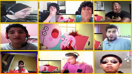 Peppa Pig And The Bacon Parody ❤ Reaction Mashup