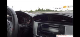 Subaru BRZ Acceleration Top Speed Exhaust Sound