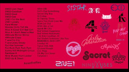 K-pop Girl Groups Hit Songs