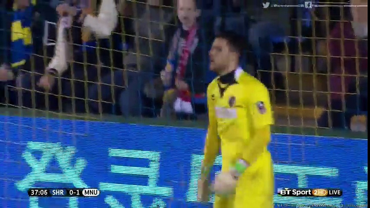 All Goals HD - Shrewsbury Town 0-3 Manchester United FA Cup 22.02.2016