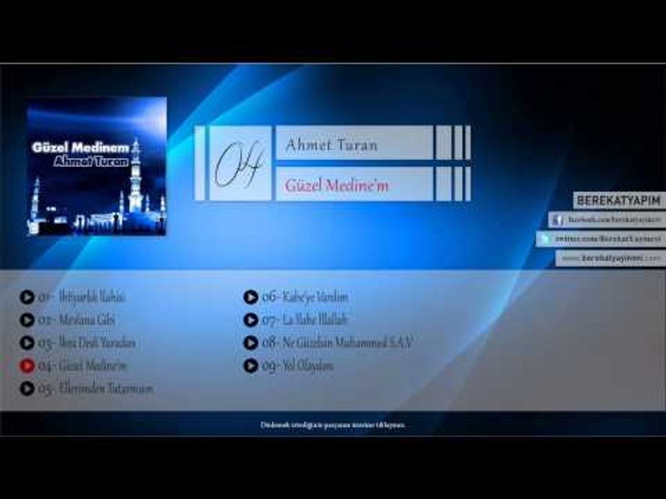 Ahmet Turan - Güzel Medinem