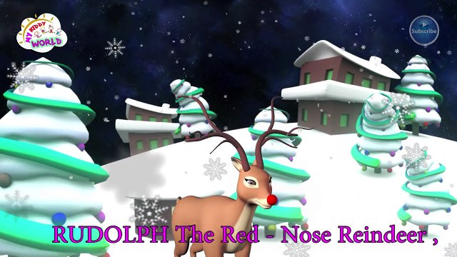 Rudolph the Red-Nosed Reindeer IN 3D | Christmas songs for kids
