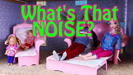 Frozen Elsas Family & Frozen Kids Vacation & Noisy Hotel with Spiderman Barbie Parody DisneyCarToys