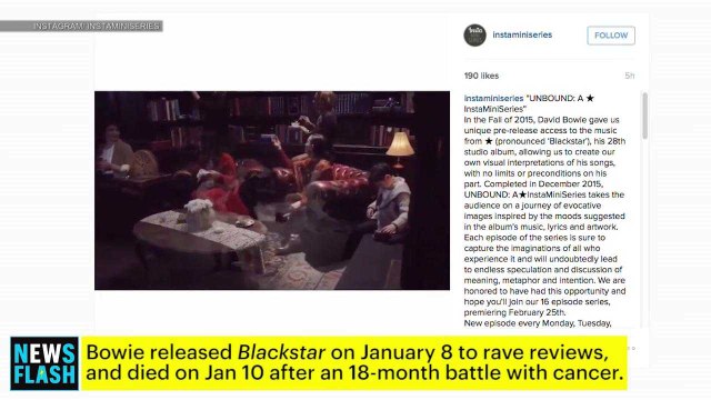 Blackstar Will Be Instagram Mini-Series