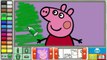 Peppa Pig Christmas Tree Nick Jr. Coloring Book Creative Game for Children