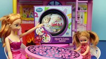 Frozen Kids Barbie Dolls DisneyCarToys Disney Princess Anna, Kristoff, Krista Play Spot It Game