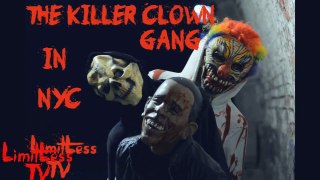 Killer Clown Got Almost Shot By A Gun - Prank Gone Wrong - Scary Prank 2014