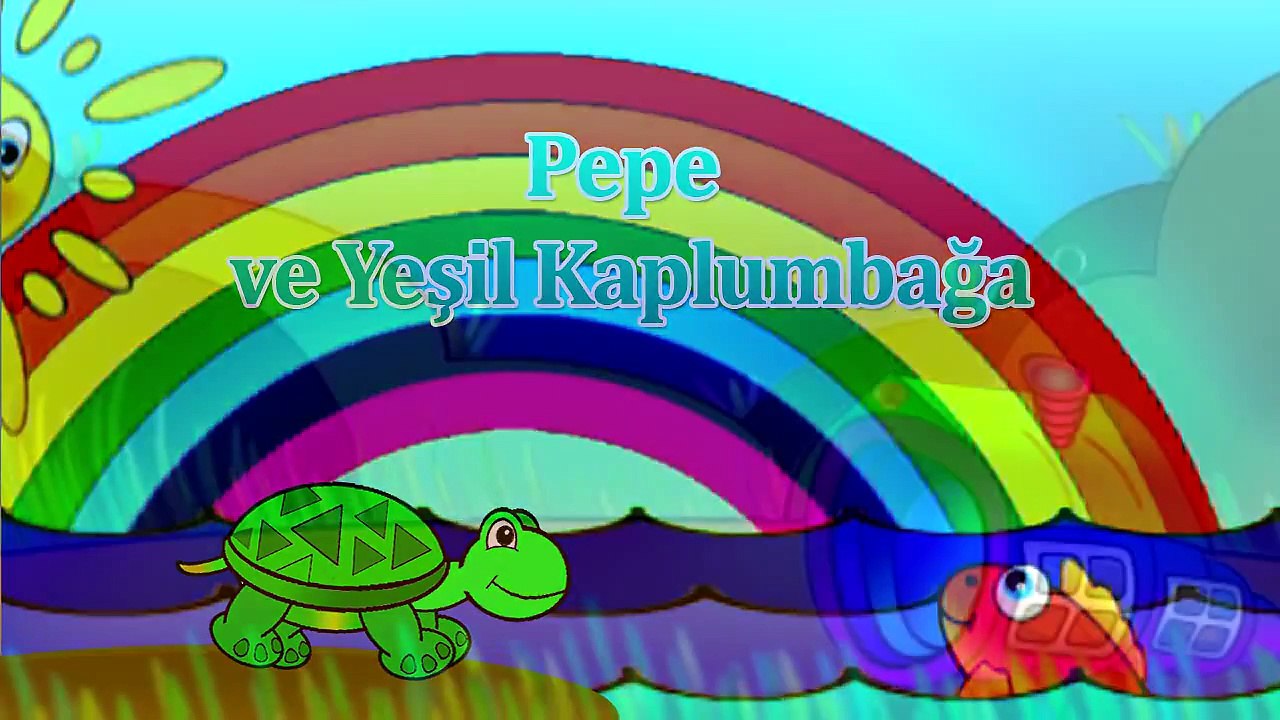 Çizgi film PEPE Pepe ve Yeşil Kaplumbağa (Deniz canlıları)