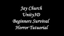 Unity3D Survival Horror Lesson 3 Main Menu Loading Test and GUI Fonts