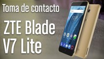 Primer contacto con el ZTE Blade V7 Lite en castellano