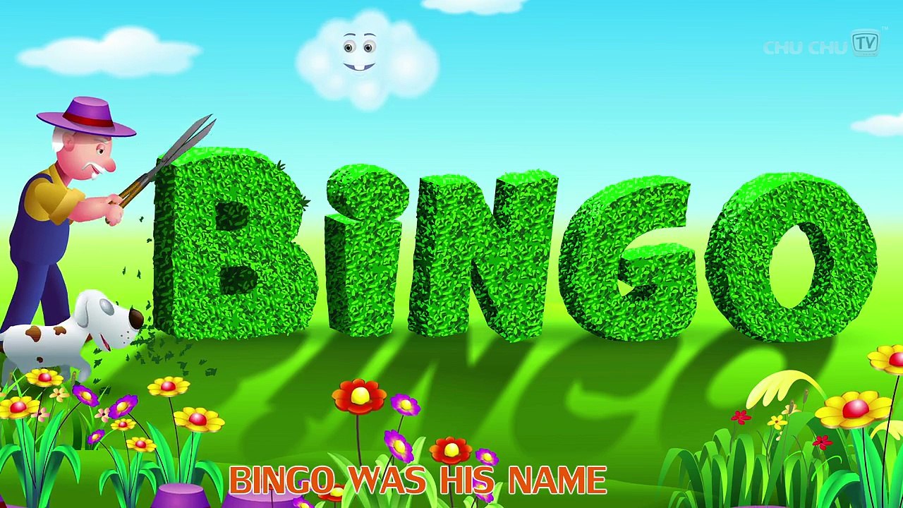 Bingo Dog Song - Nursery Rhymes Karaoke Songs For Children | ChuChu TV Rock n Roll