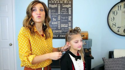 Triple-Braided Tieback _ Cute Girls Hairstyles