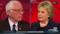 Hillary Clinton accuses Bernie Sanders of an 'artful smear':  MSNBC Democratic Debate (News World)