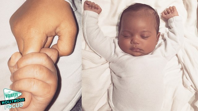 Kim Kardashian Posts First Photo of Baby Saint West