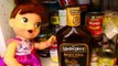 Baby Alive Doll Plays WILL IT SMOOTHIE & Makes Gross Kitchen Smoothie Bottle by DisneyCarToys
