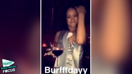 Rihanna Twerks For Friends At Wild 28th Birthday Party — Watch